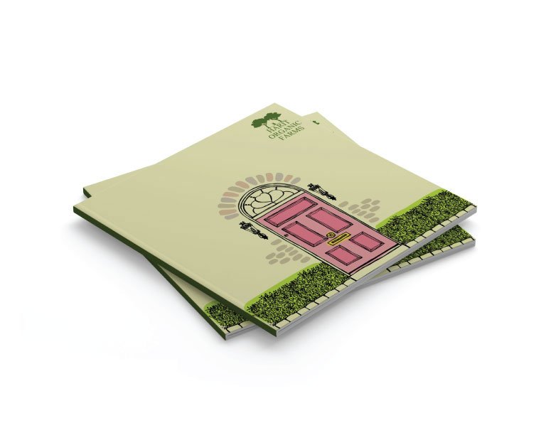 The services we had provided: Brochure for Harit Organic Farmsl, Brochure for Harit Homes