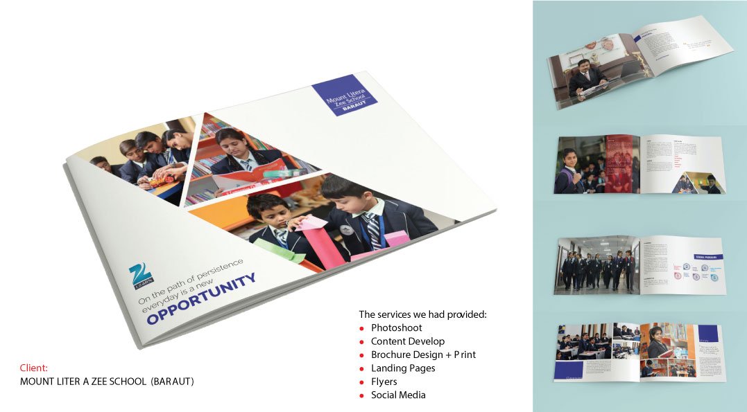 The services we had provided: Photoshootl, Content Developl, Brochure Design + Printl, Landing Pagesl, Flyersl, Social Media