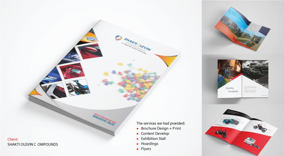 The services we had provided: Brochure Design + Printl, Content Developl, Exhibition Stalll, Hoardingsl, Flyers
